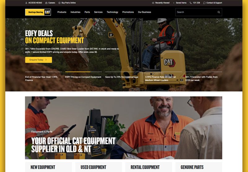 Hastings Deering website
